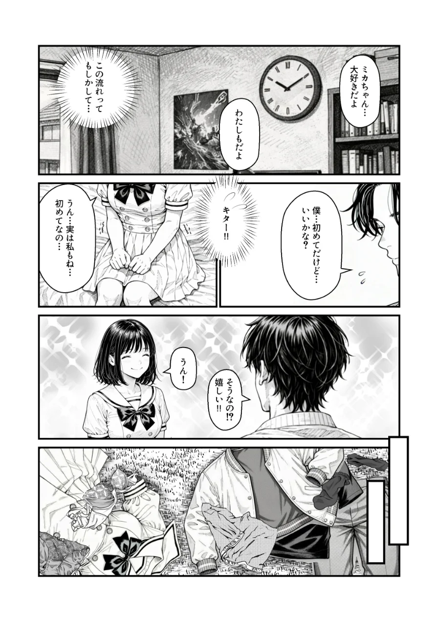 ふたりの彼氏【白抜き修正版】 試し読み 4ページ