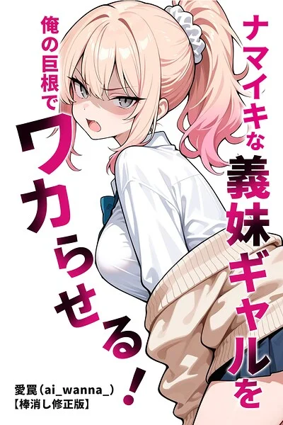 ナマイキな義妹ギャルを俺の巨根でワカらせる！【棒消し修正版】（単話） 表紙