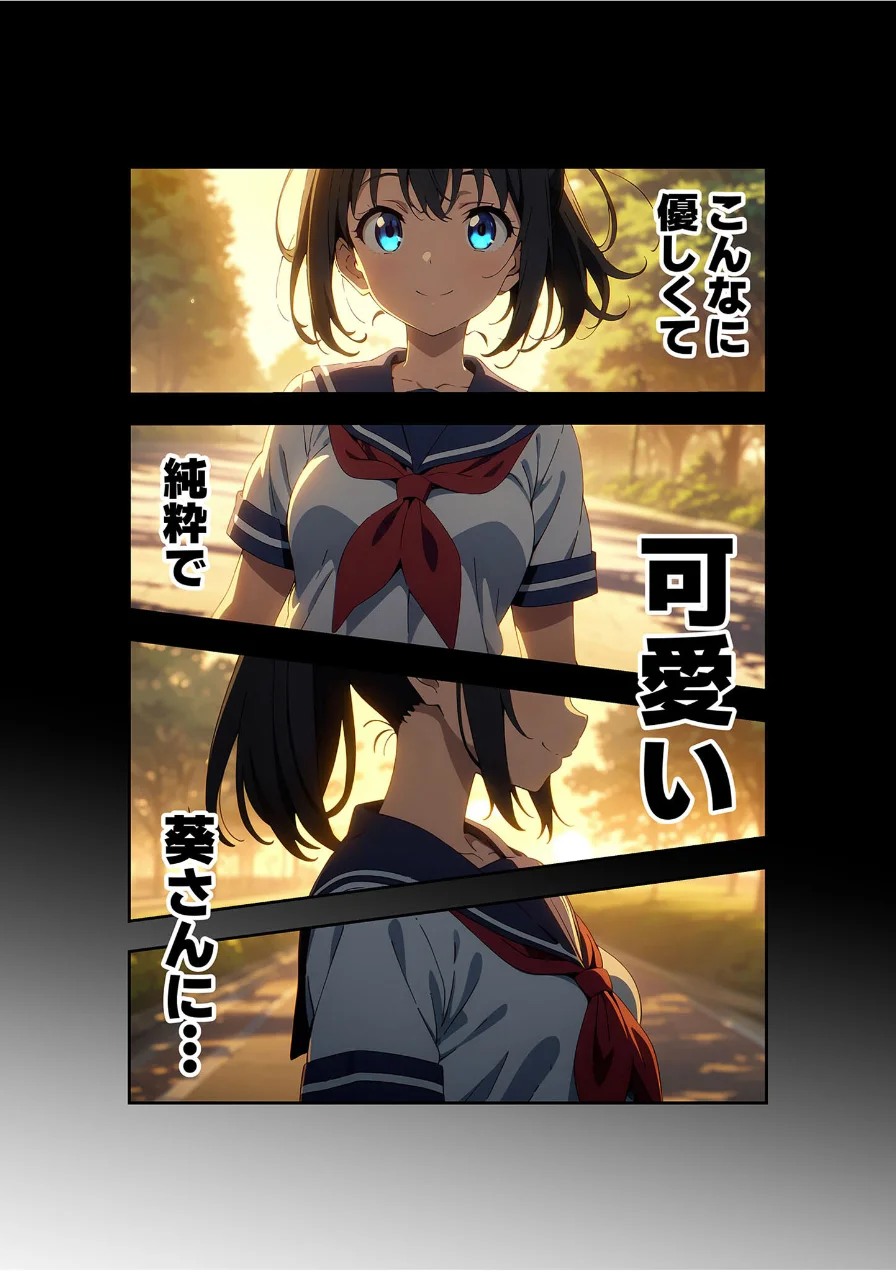 【全4作収録】びしょ濡●●● セット版 〜この子たち…気が狂うまで雨の中●されます〜 モザイク版 試し読み 12ページ