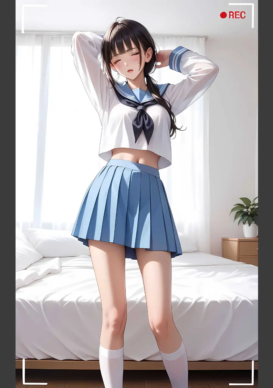 【全5作収録】ぱんちら撮影会のはずが、いつのまにかおじさんち〇ぽに沼る話 セット版 モザイク版 試し読み 31ページ