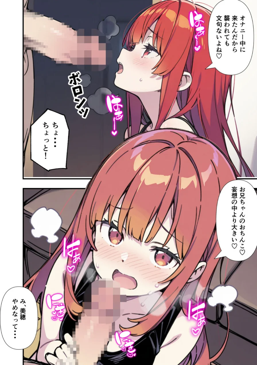 性欲ムンムンツンデレ妹が俺のパンツでオナニーしてたので我慢出来ず膣内出しした話【モザイク版】 試し読み 13ページ