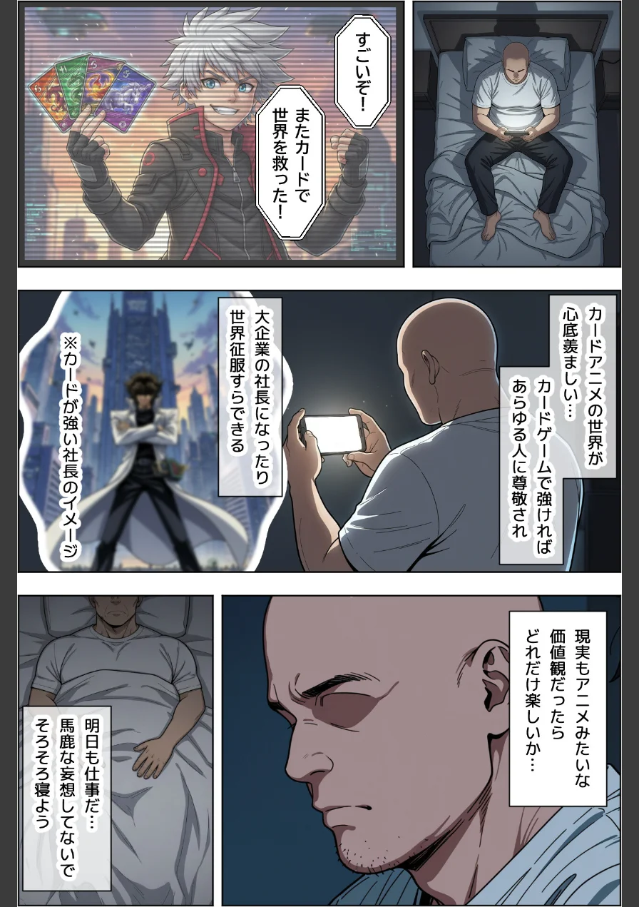 カードアニメあるあるの世界で無双してみた【モザイク版】 試し読み 3ページ