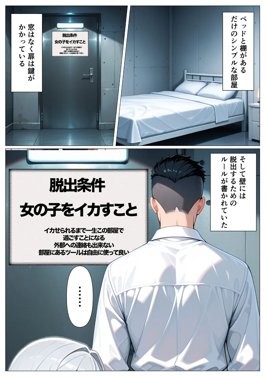 教え子のダウナーギャルをイかせないと出られない部屋 モザイク版 試し読み 4ページ
