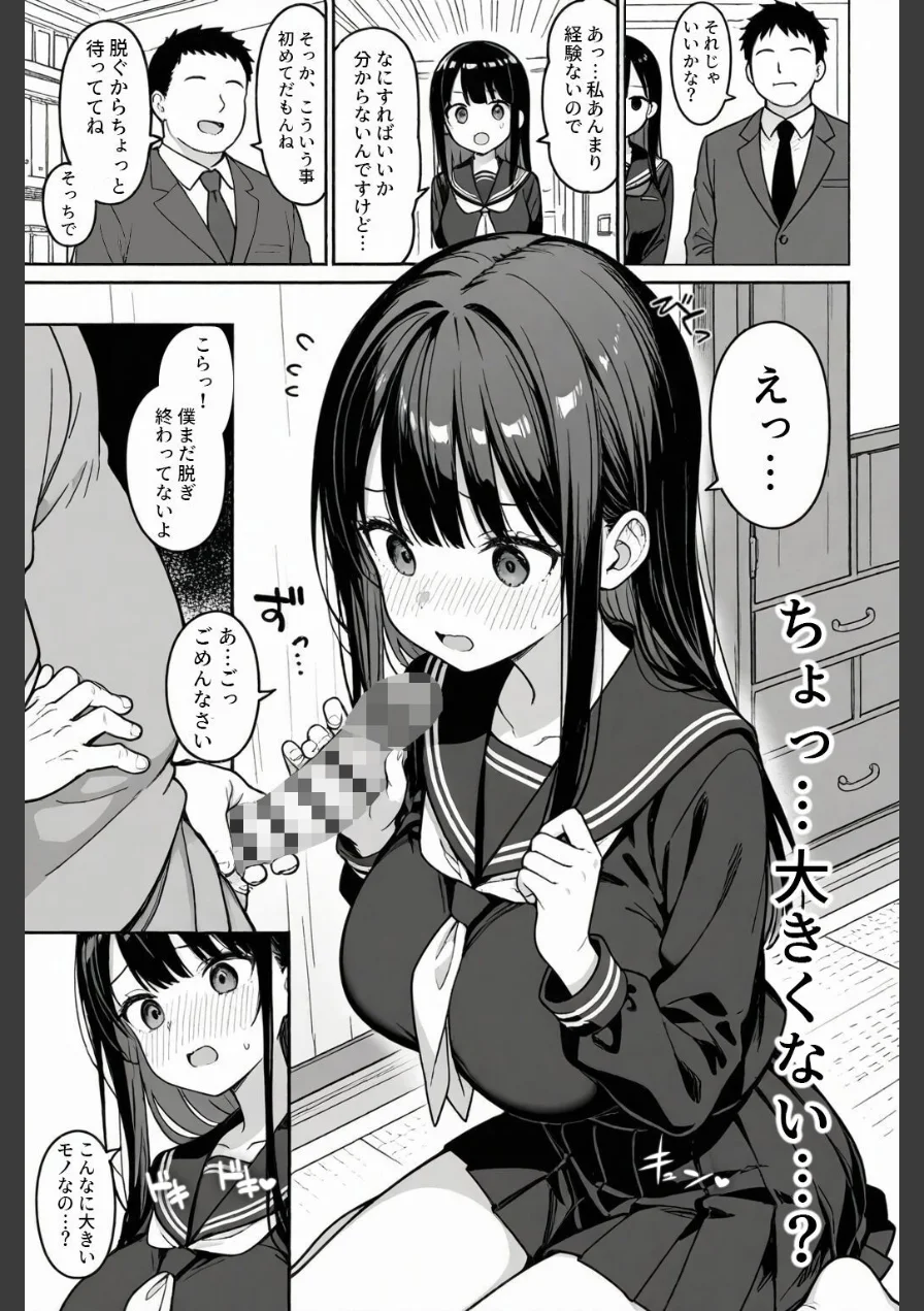 清楚な女子〇生がパパ活にドハマりする話【モザイク版】 試し読み 14ページ