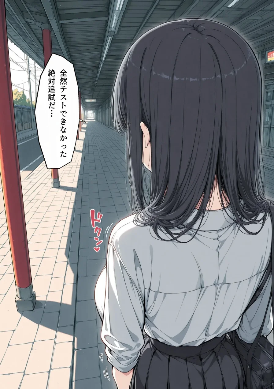 真面目な女子校生が朝の満員電車で執拗に痴●された話【モザイク版】 試し読み 13ページ