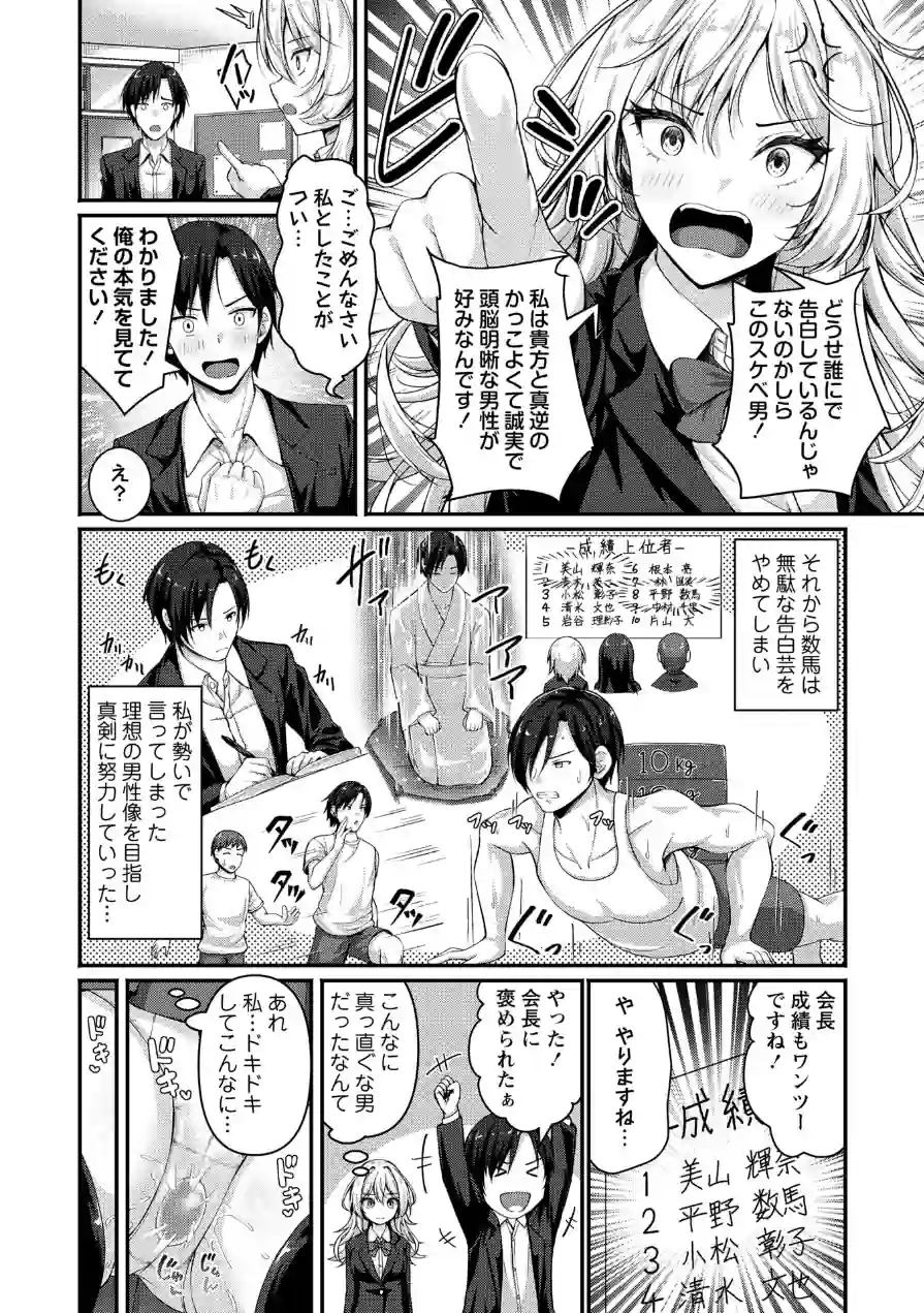 むっつり生徒会長を振り向かせろ！（単話） 試し読み 4ページ