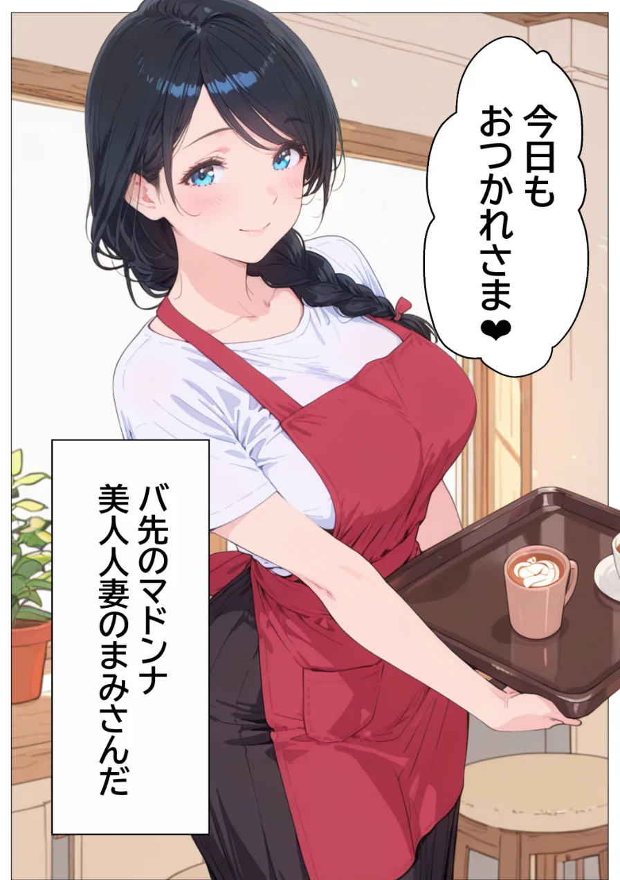 雨でびしょ濡れのバ先人妻を連れ込んで生ハメした話【モザイク版】 試し読み 3ページ