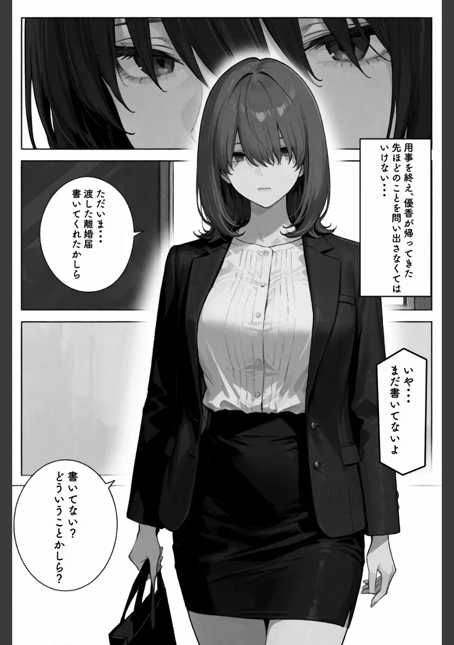 シゴできOLな嫁は俺と離婚をしたいようなのだが...？【棒消し修正版】（単話） 試し読み 12ページ