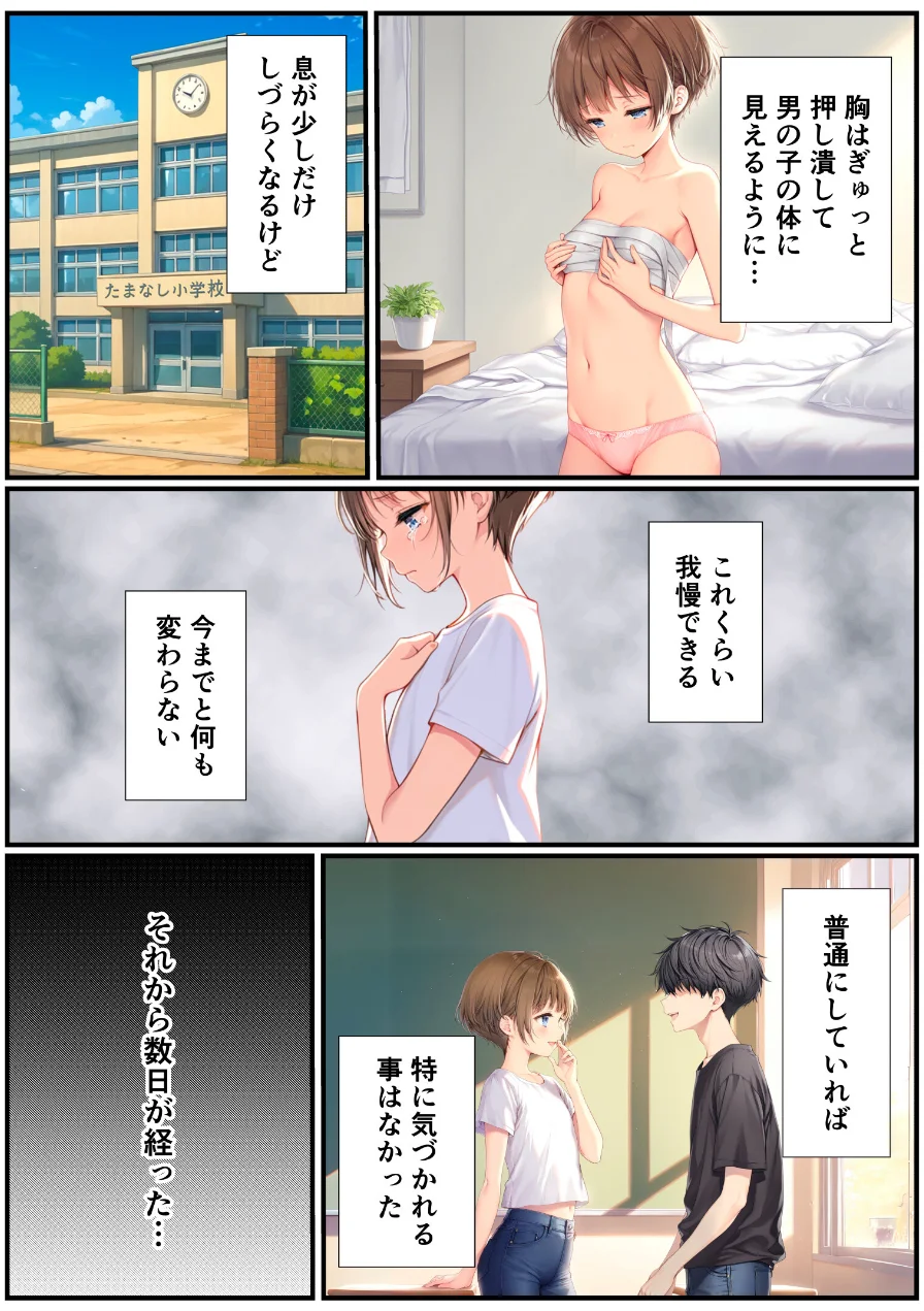 子宮誕生〜女の子になった体でセックスに溺れる学校生活〜【モザイク版】 試し読み 11ページ