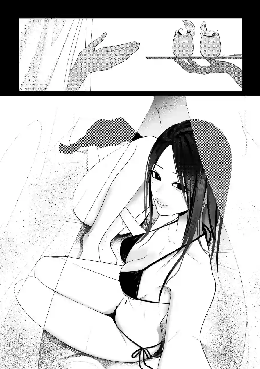 海きたのに貧乳彼女がかわいすぎてレズセックスしかしてない 【白抜き修正版】（単話） 試し読み 4ページ