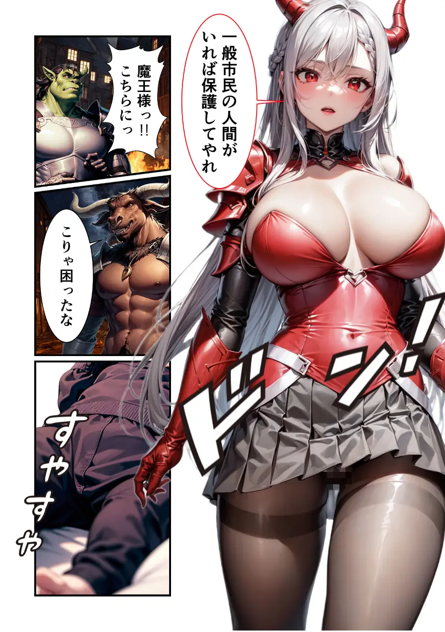 【全3作収録】魔王様はえっちがお好き 〜最強魔族の甘く淫らな夜の営み〜 モザイク版 試し読み 10ページ