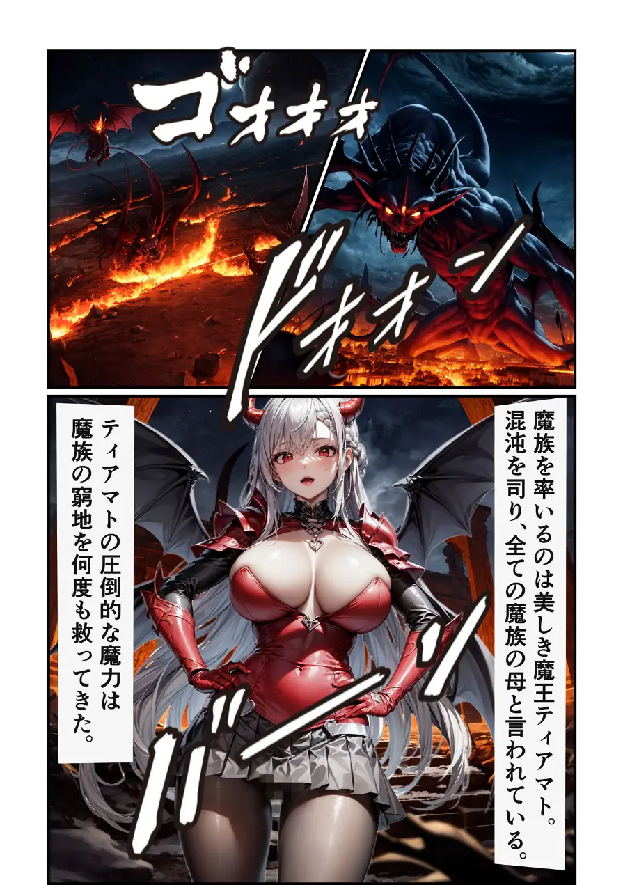 【全3作収録】魔王様はえっちがお好き 〜最強魔族の甘く淫らな夜の営み〜 モザイク版 試し読み 8ページ