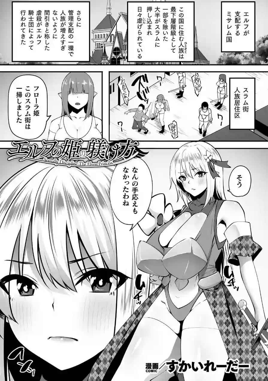 エルフの姫の躾け方【単話】（単話） 試し読み 1ページ