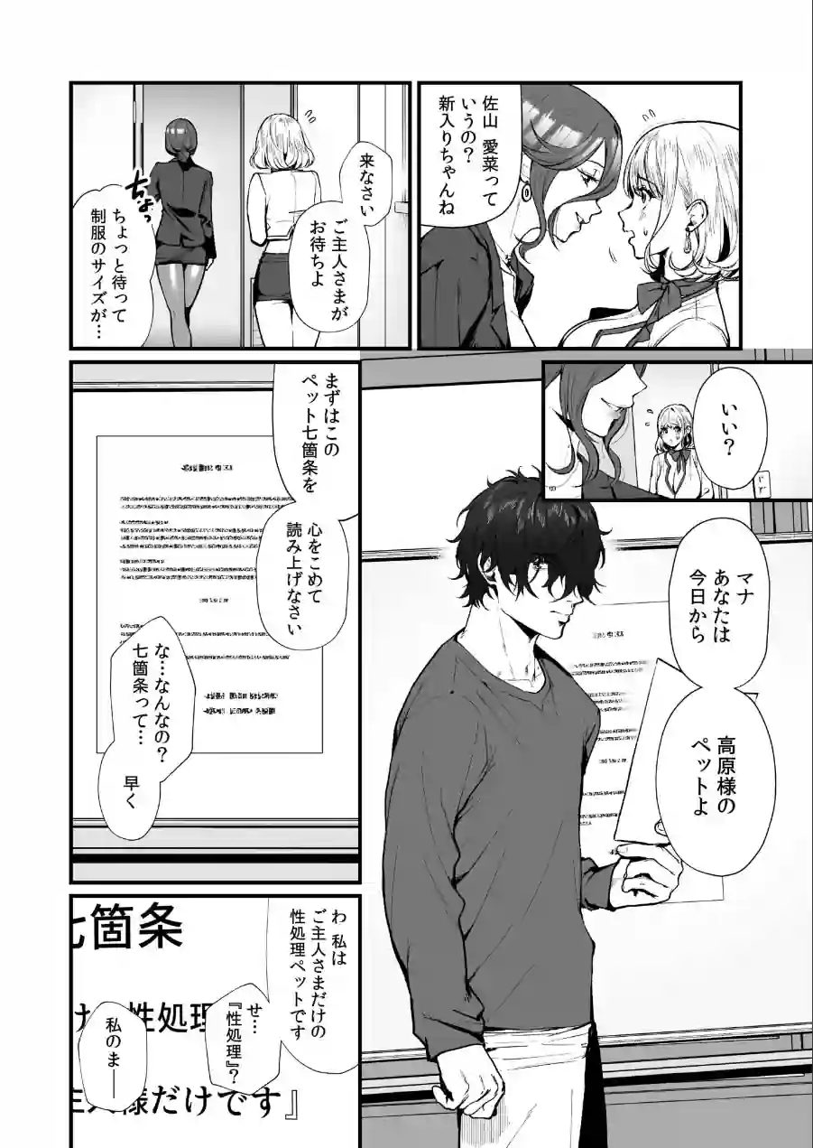 変態ペット付き不動産〜押しに弱いギャルと最後はイチャラブ共同性活〜【電子単行本】 試し読み 12ページ