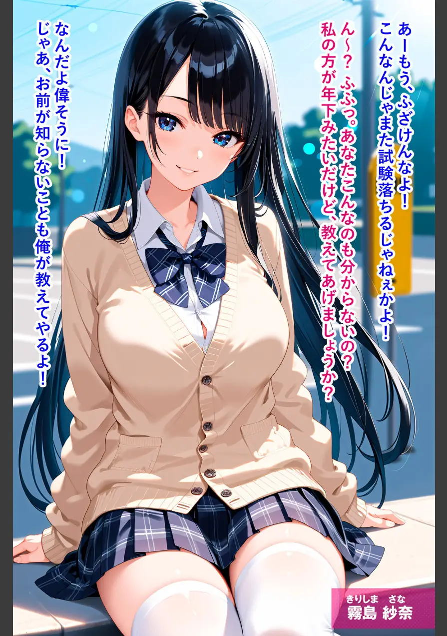 2コマDE即堕ち【制服女子編】 モザイク版 試し読み 4ページ