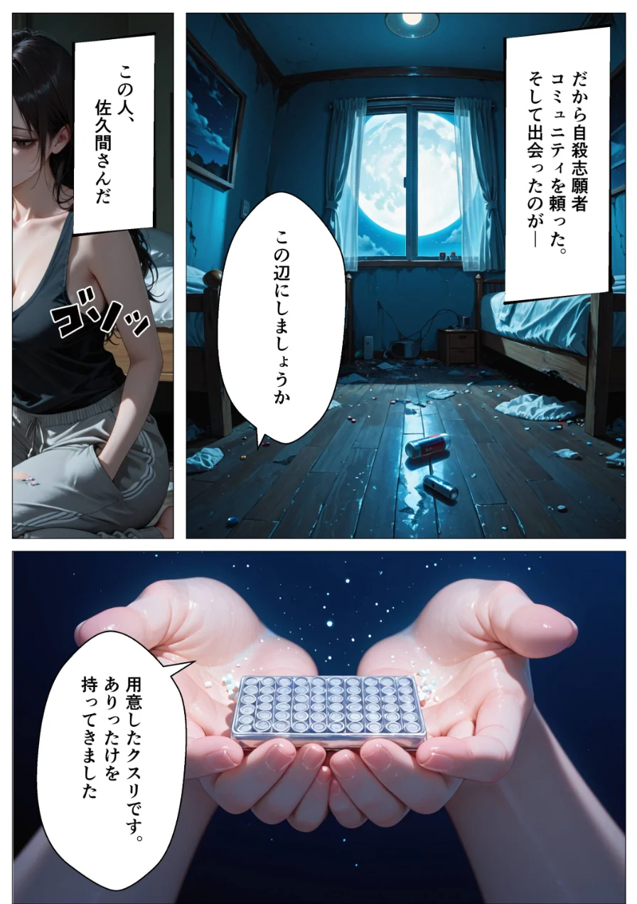 モブの俺、なぜか死ぬ約束をした女と付き合うことになった話【モザイク版】 試し読み 6ページ