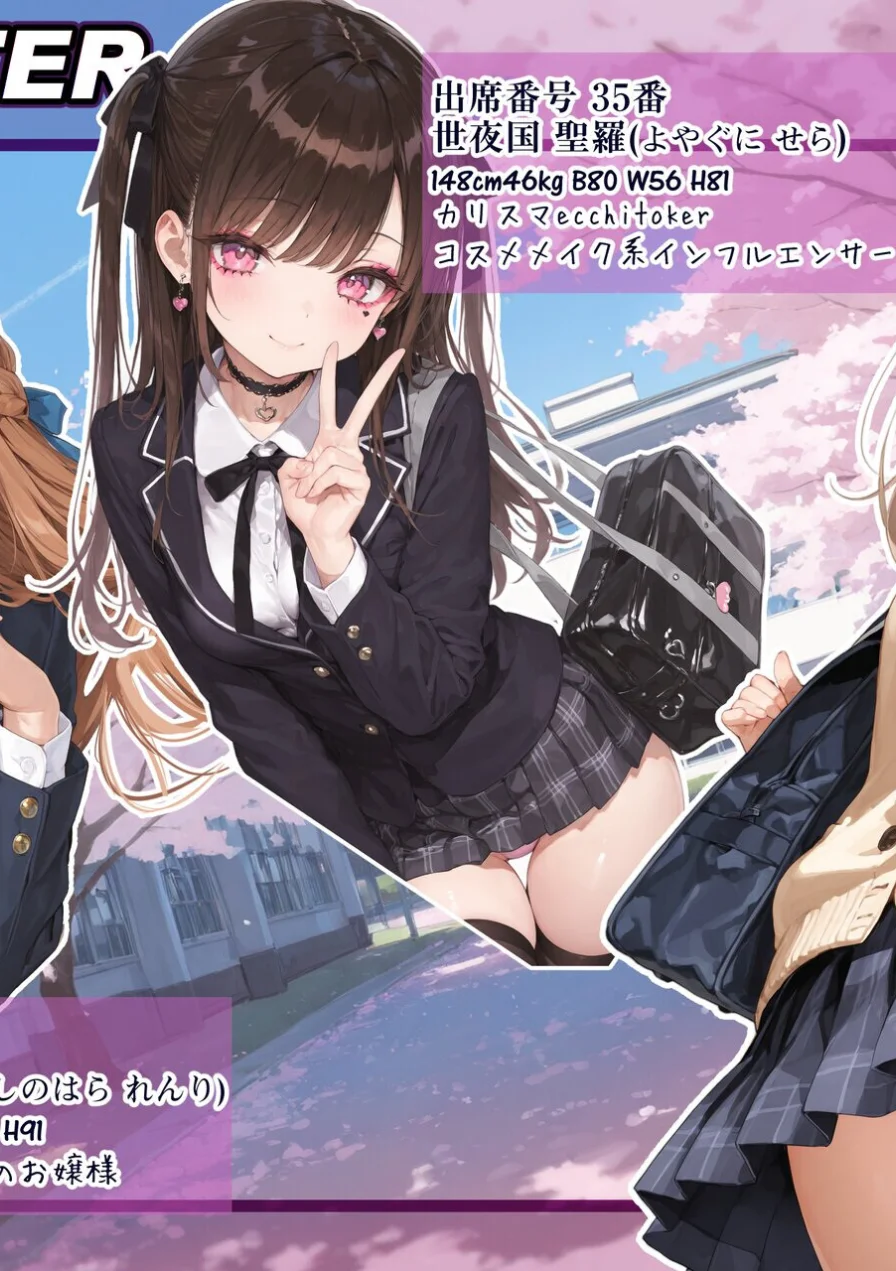 2年H組裏JKフーゾクやってま〜す◆【えちえち学園 愛乳祭】【白抜き修正版】 試し読み 3ページ