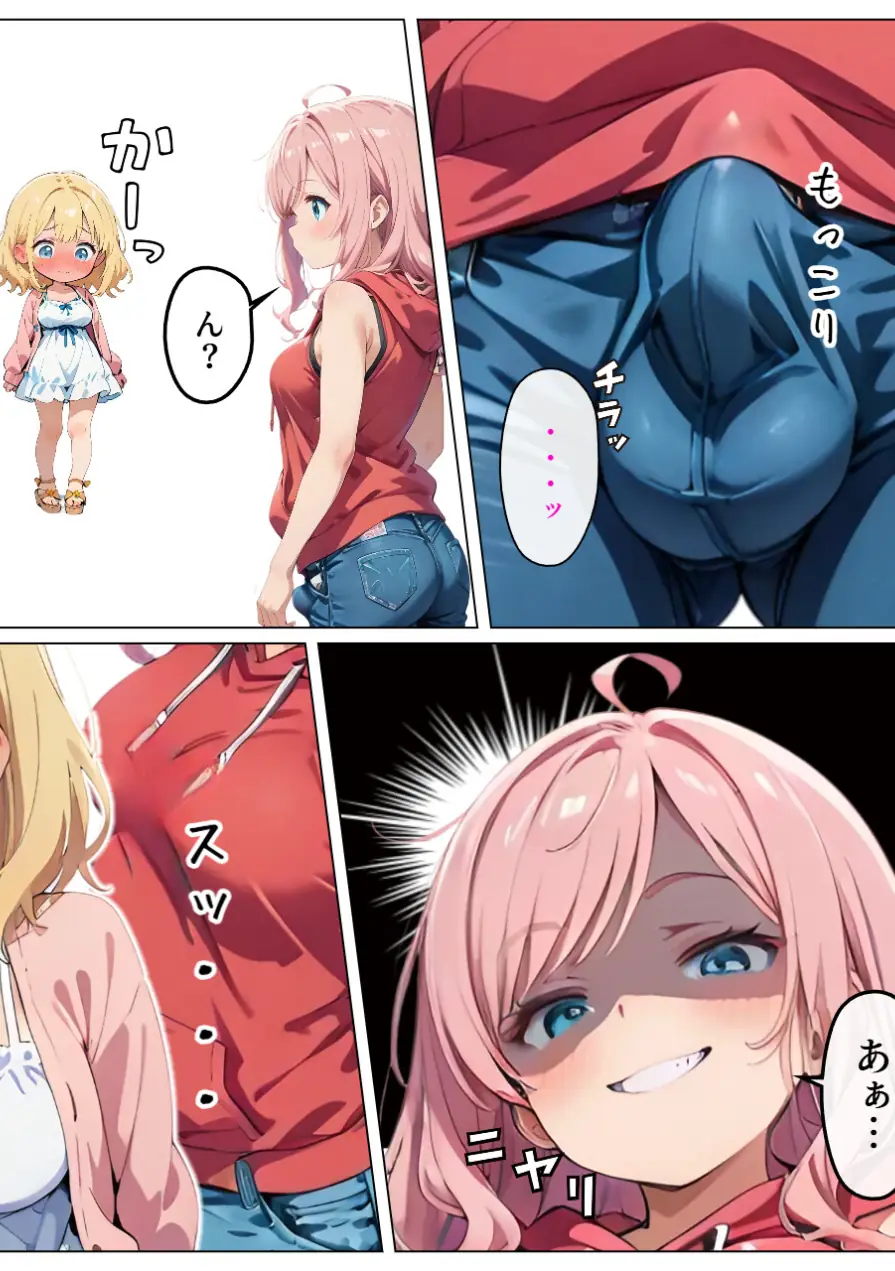 寄生チ〇ポに感染して入院したので種付けしまくる【棒消し＆モザイク版】 試し読み 4ページ