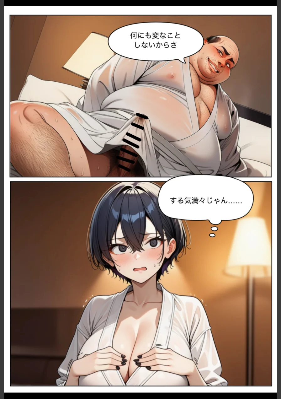 新卒女子・中島碧（22）、キモデブ上司に寝取られる。【棒消し修正版】 試し読み 13ページ