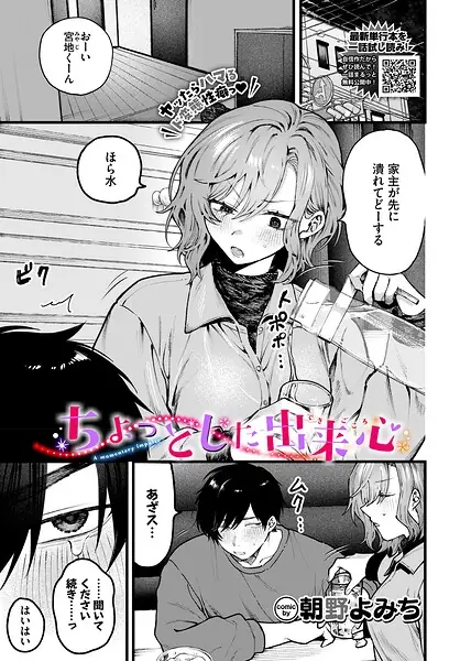 ちょっとした出来心（単話） 表紙