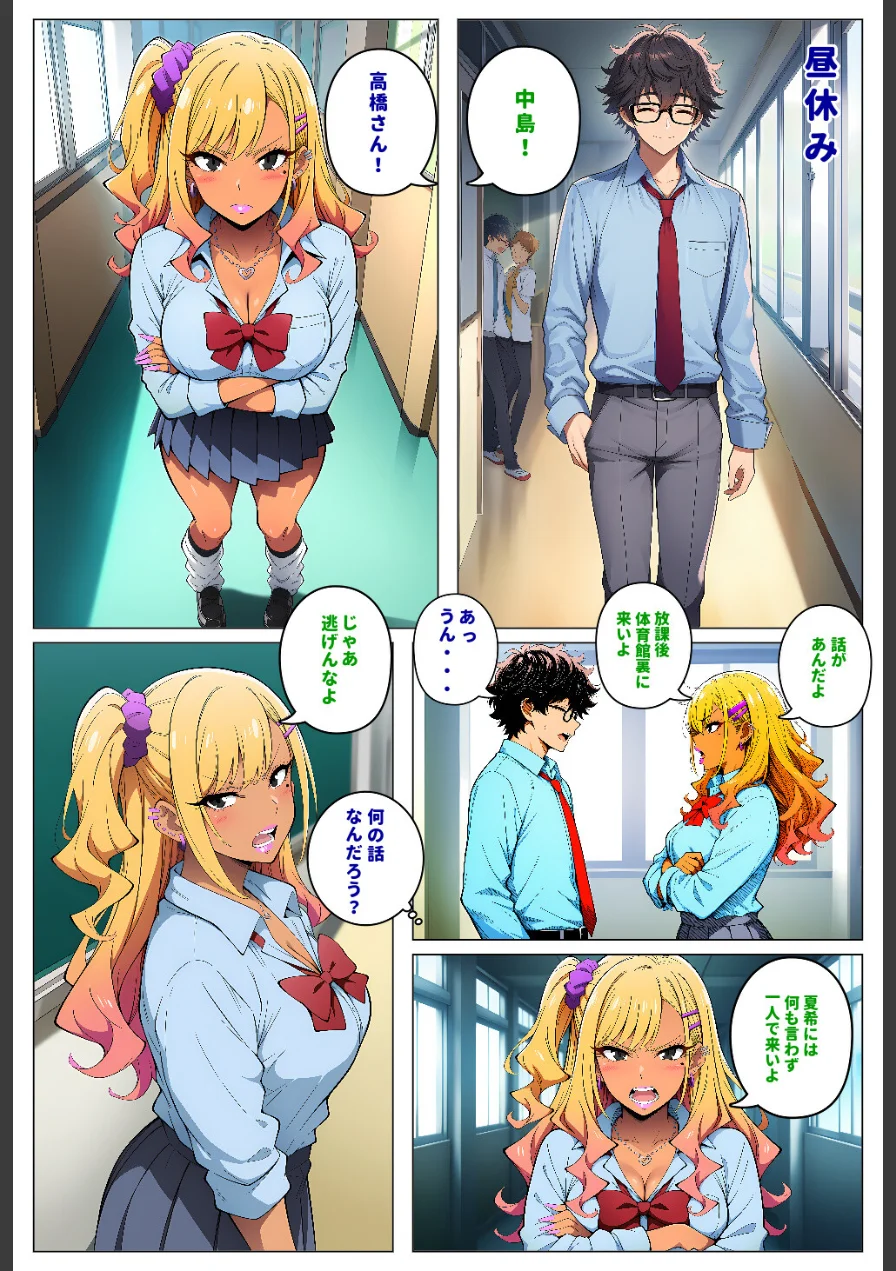 人気読モのギャル幼馴染は、みんなには塩対応なのに僕には世話焼きでデレる【モザイク版】 試し読み 4ページ