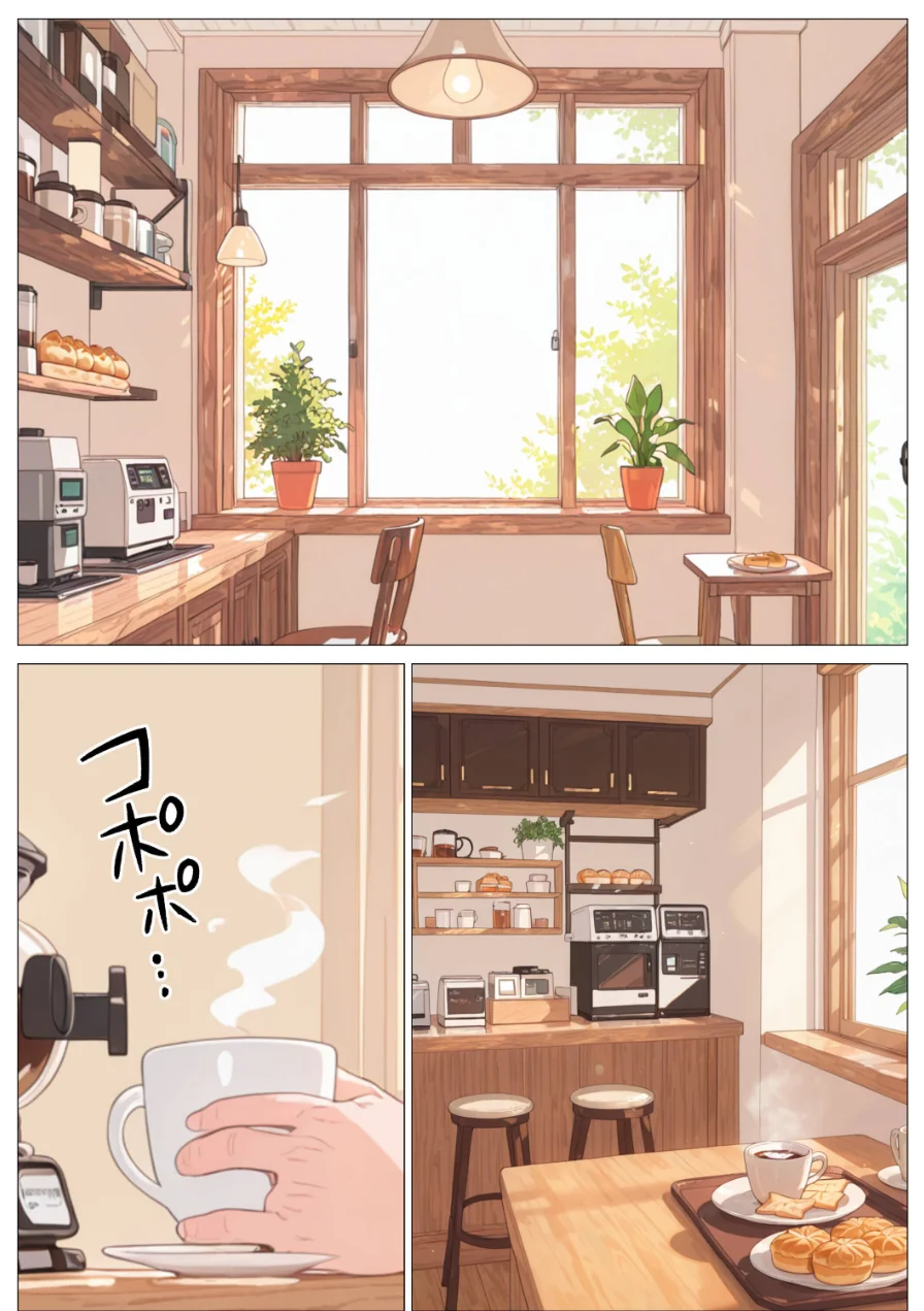 雨でびしょ濡れのバ先人妻を連れ込んで生ハメした話【モザイク版】 試し読み 1ページ
