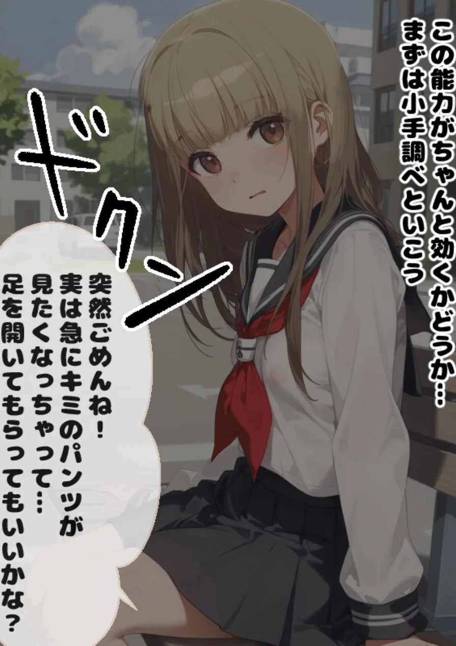 近所の女の子が正統派美少女に育ったので不思議な力でエッチなお願いを聞いてもらった話【モザイク版】 試し読み 5ページ