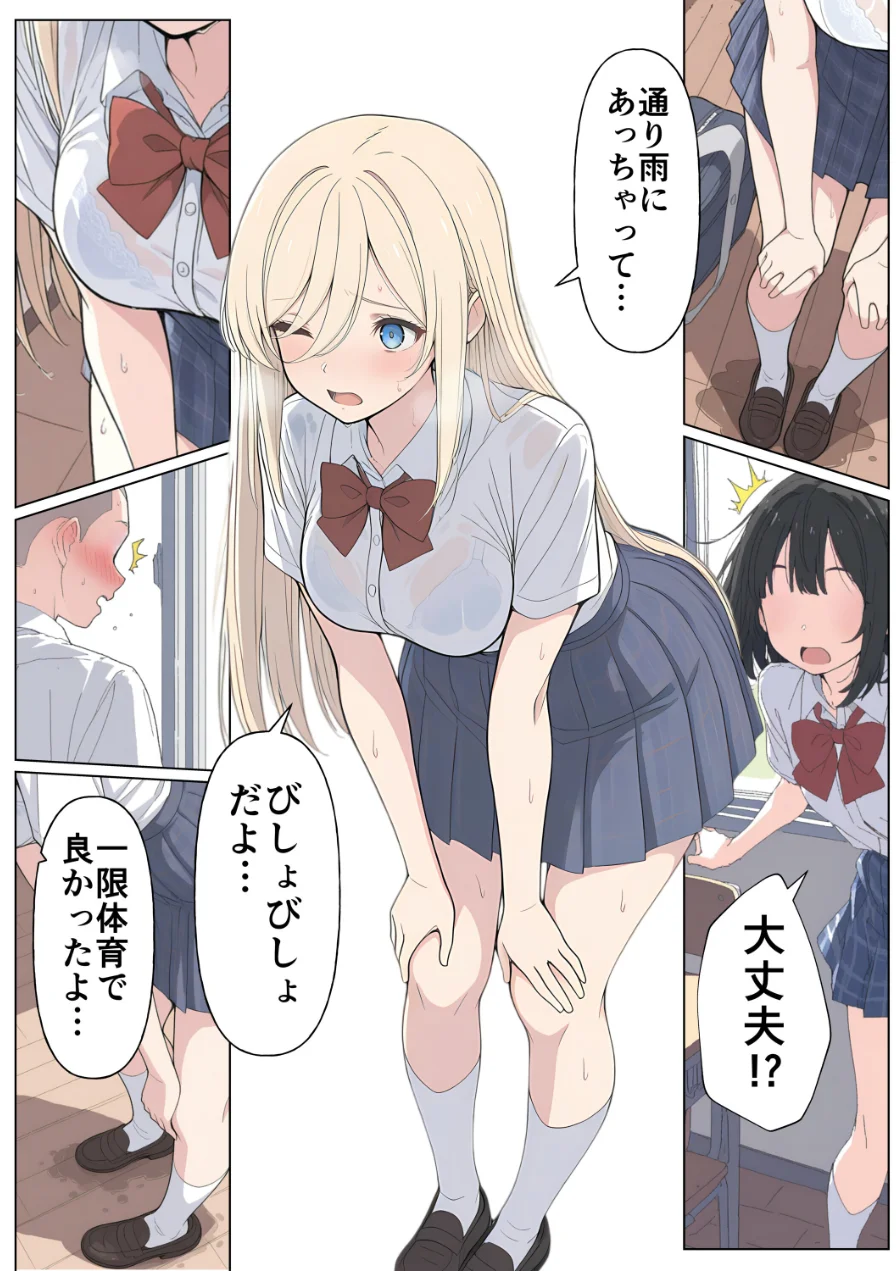 気になるニオイの委員長【棒消し修正版】 試し読み 7ページ