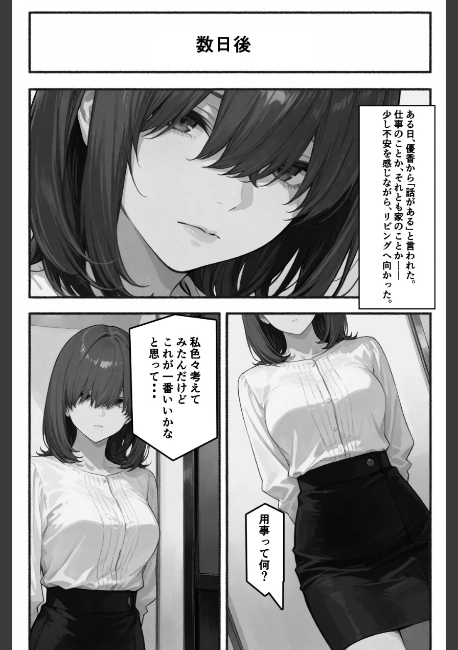 シゴできOLな嫁は俺と離婚をしたいようなのだが...？【棒消し修正版】（単話） 試し読み 4ページ