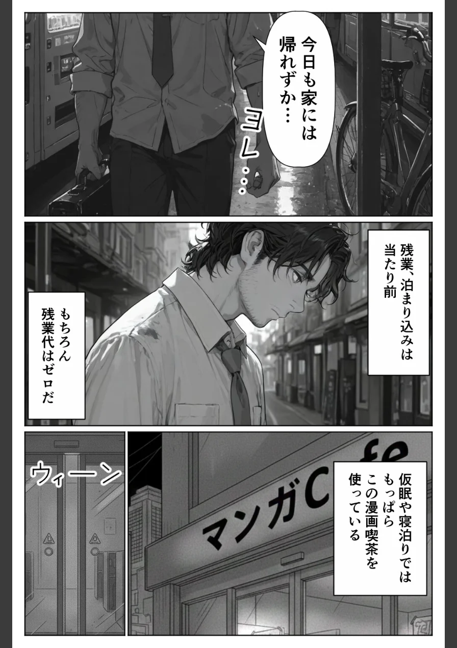 グローリーホール〜黒ギャルと秘密の個室〜【白抜き修正版】 試し読み 2ページ