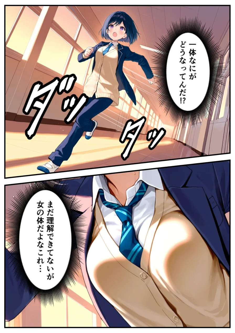 好きな子にフラれて女体化させられた生徒会長がマチアプで出会った同級生にメス堕ちする話【棒消し修正版】 試し読み 12ページ