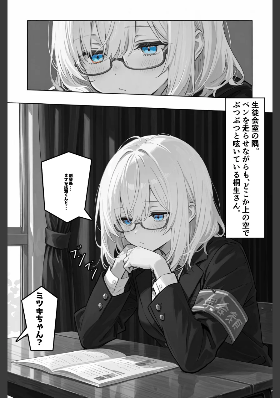 性徒会【棒消し修正版】（単話） 試し読み 2ページ