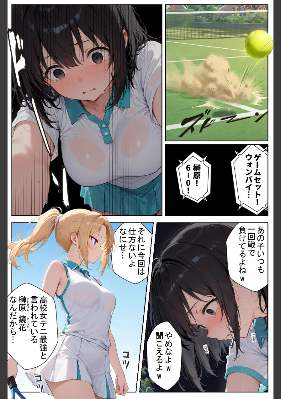 発動条件’中出し’の能力で覚醒する少女たち【白抜き修正版】 試し読み 2ページ