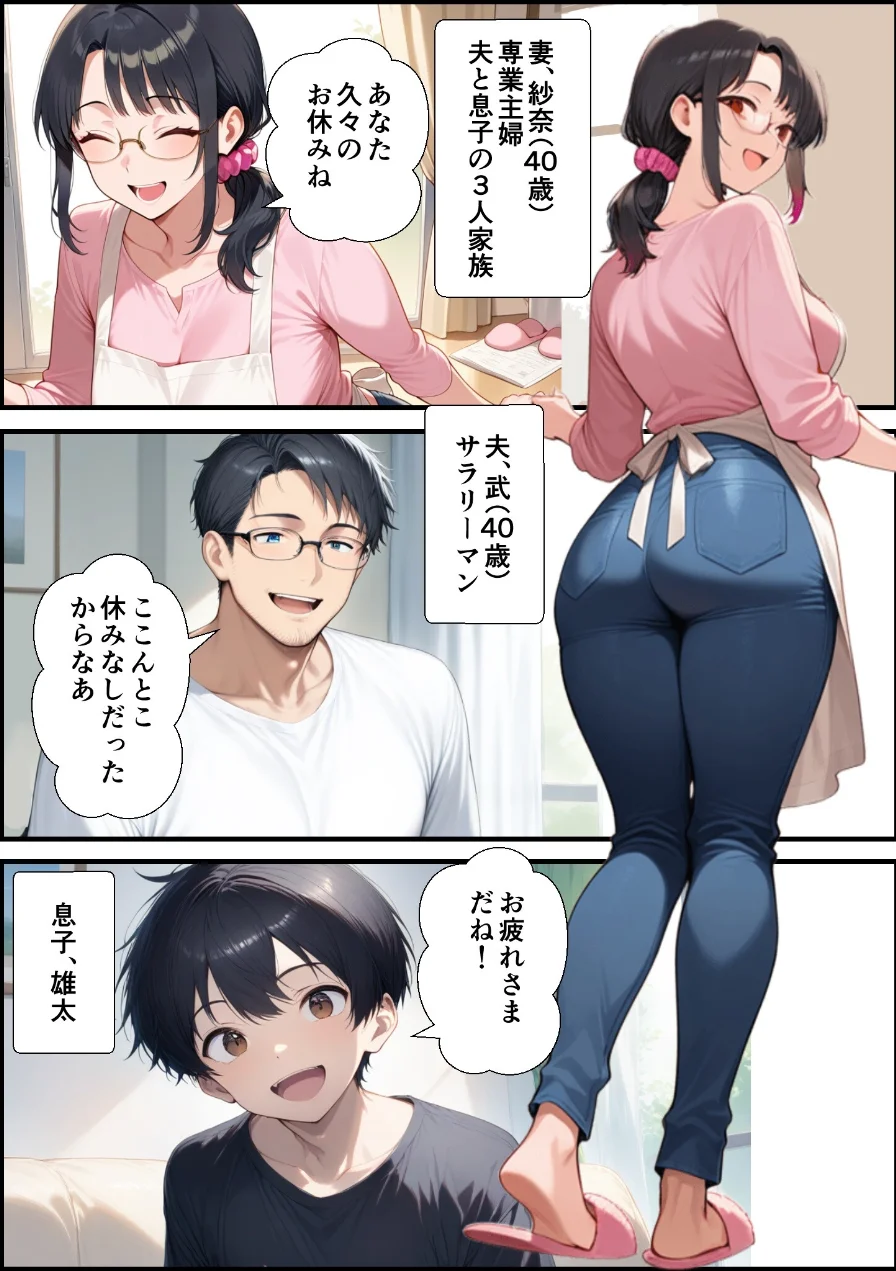 妻が毒オジにナンパされて媚薬を盛られた件【モザイク版】 試し読み 1ページ