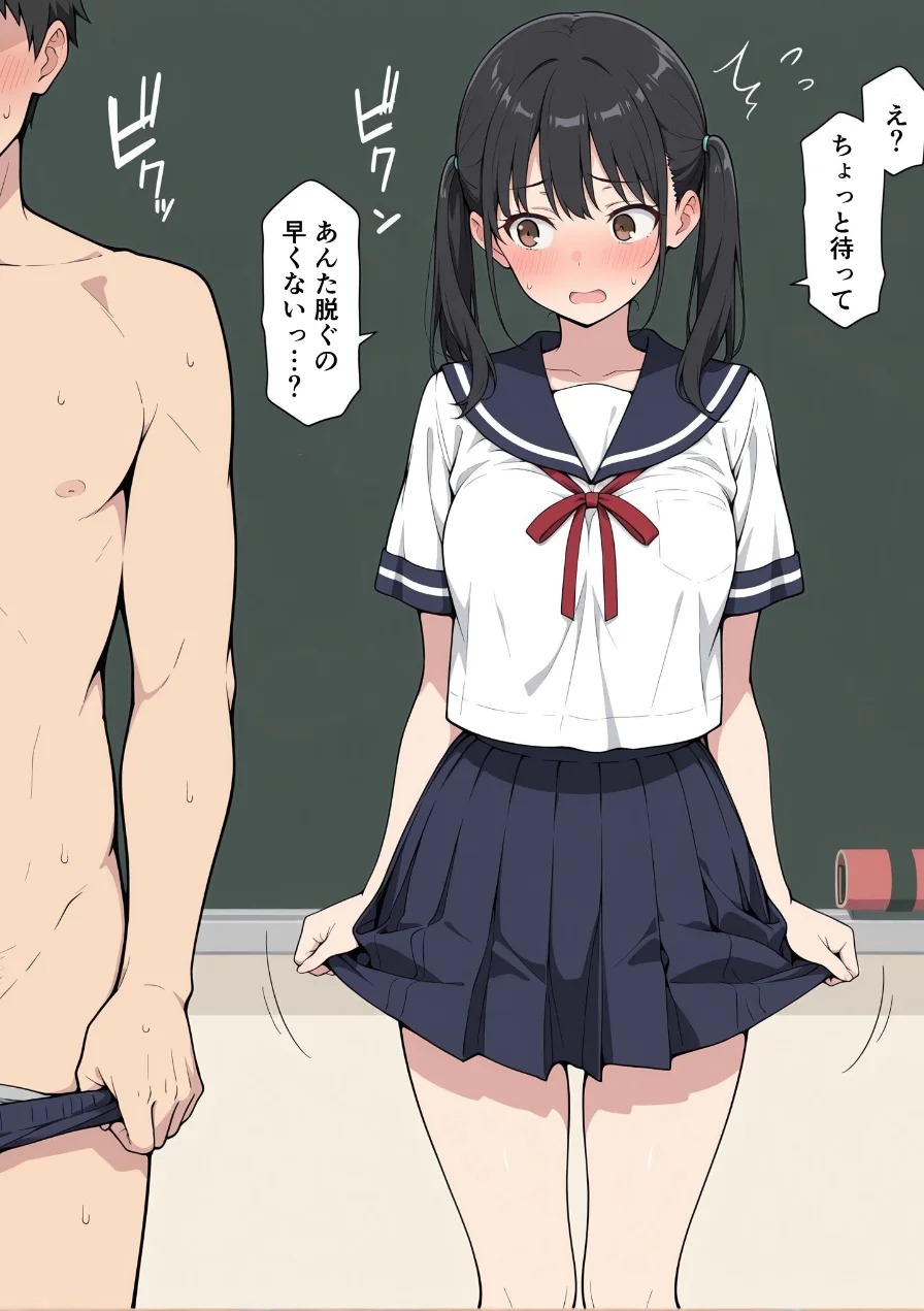 保健委員は実際にセックスしてもらいます【モザイク版】 試し読み 12ページ