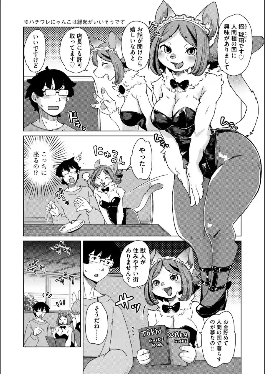 獣人アパート常春荘へようこそ！【完全版】 試し読み 36ページ
