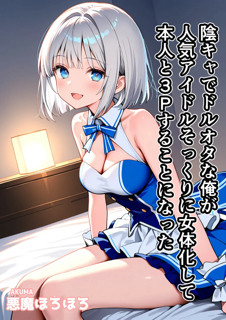 陰キャでドルオタな俺が人気アイドルそっくりに女体化して本人と3 Pすることになった【棒消し修正版】 試し読み 1ページ