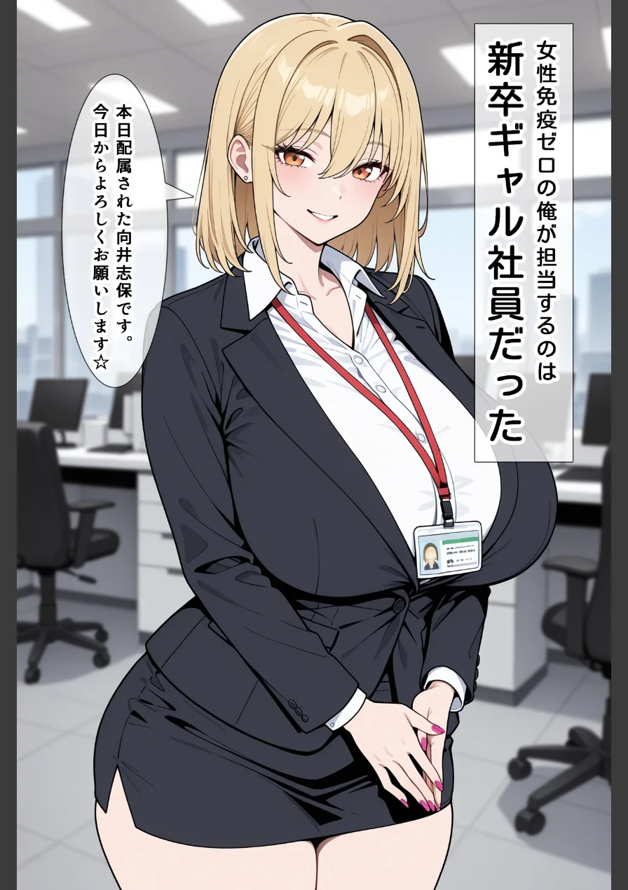 あざとい系新卒ギャルにガチ恋されてしまった話【モザイク版】 試し読み 2ページ
