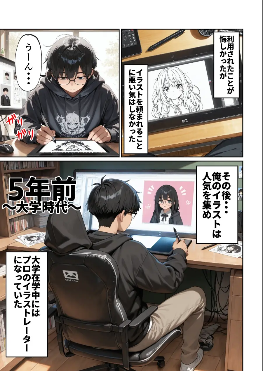 昔、俺をバカにしていた幼馴染を10年後港区のタワマンに呼び出して朝まで〇〇する話。【モザイク版】 試し読み 12ページ