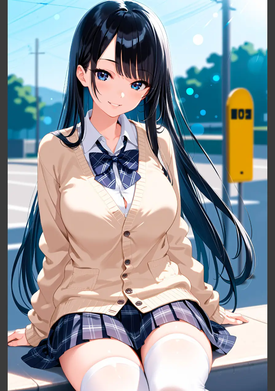 2コマDE即堕ち【制服女子編】 モザイク版 試し読み 6ページ