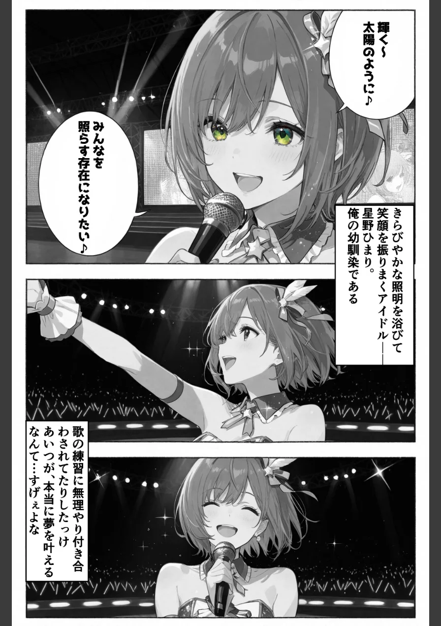 今日だけは...君だけのアイドル【棒消し修正版】（単話） 試し読み 2ページ