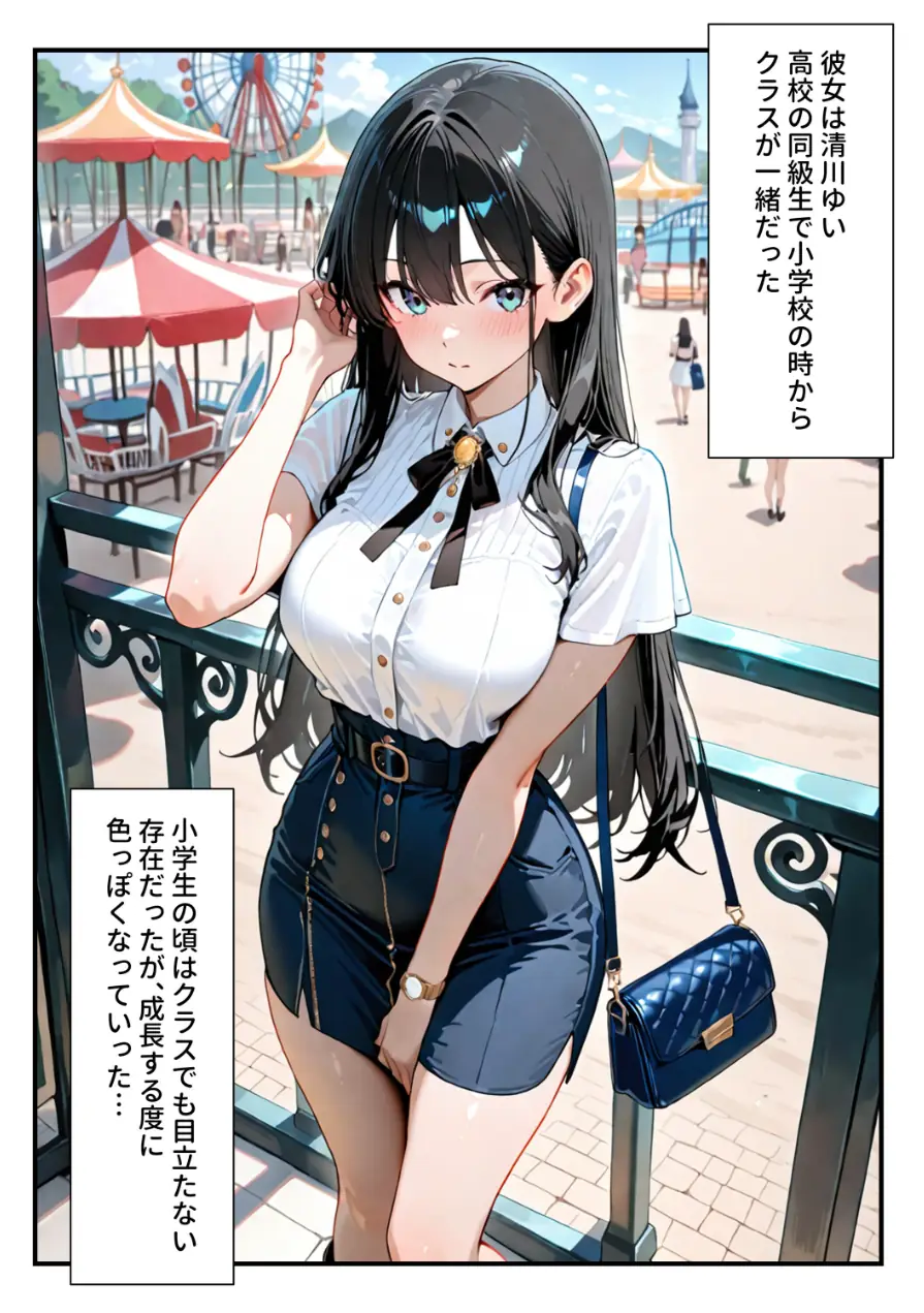 清楚な彼女が最近、先輩と会っているらしい 〜僕だけが知らない彼女の秘密〜【モザイク版】（単話） 試し読み 1ページ