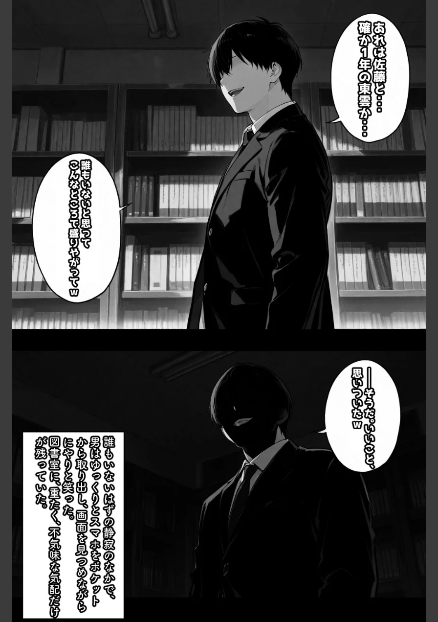 文学彼女ハ、ネトラレル【白抜き修正版】（単話） 試し読み 8ページ
