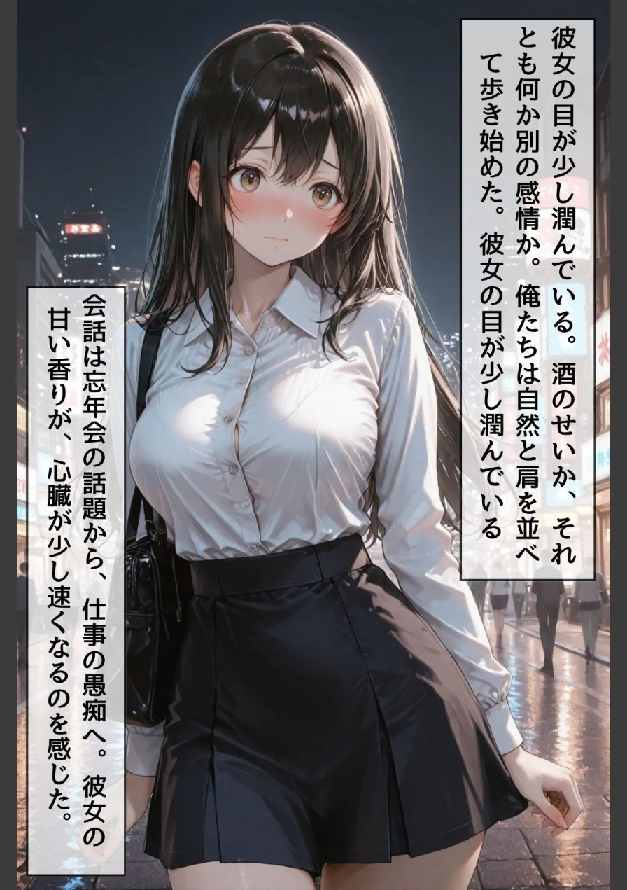 忘年会帰りに酔った勢いで後輩と禁断の合体【モザイク版】 試し読み 4ページ