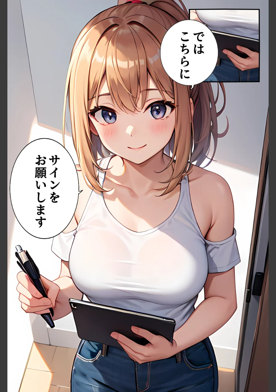 引っ越し屋を呼んだらアイドル志望の巨乳バイトちゃんがピンで来てビンビン 試し読み 6ページ