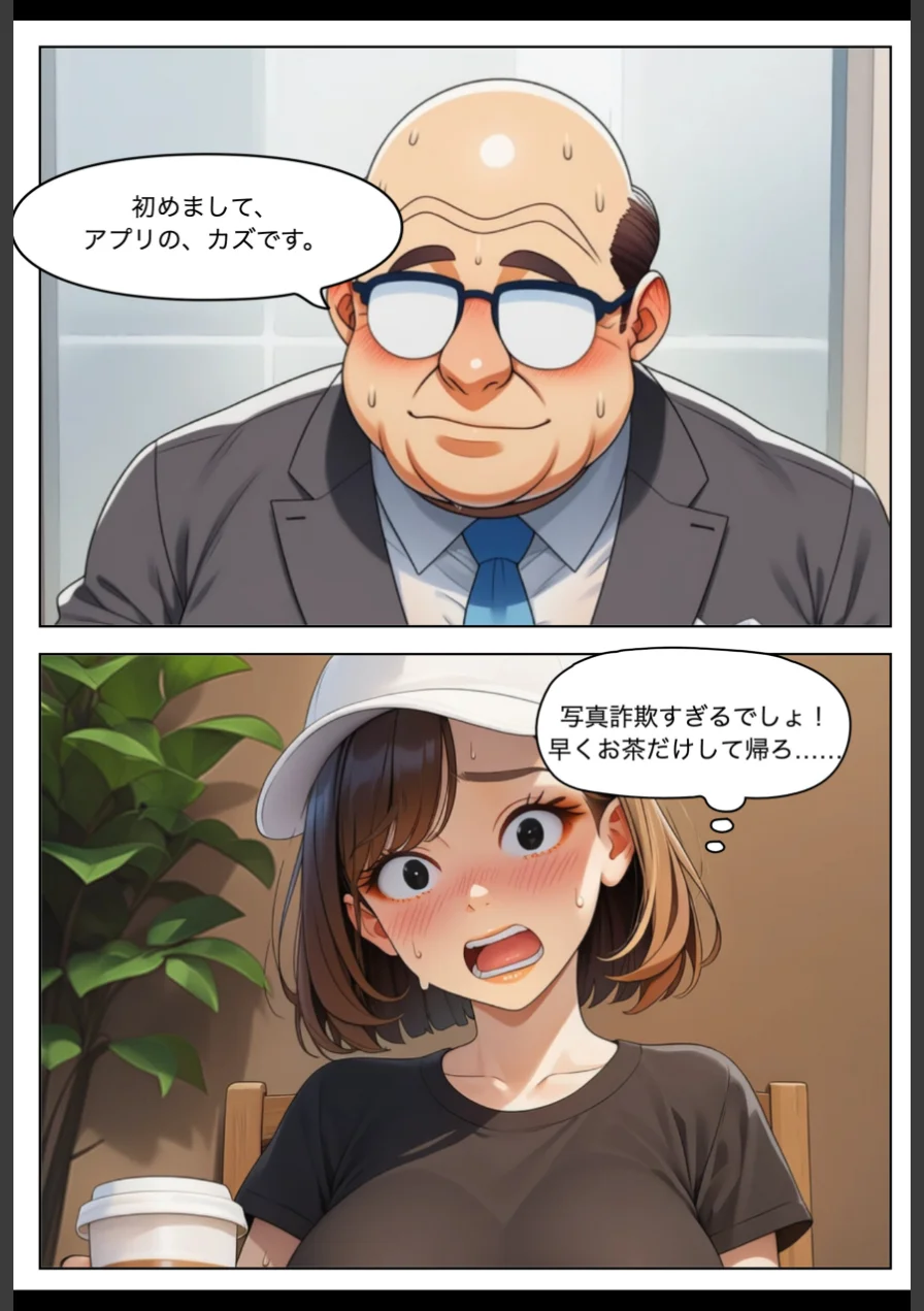 パパ活女子・中谷紬（24）がキモおじのデカチンに沼るまでの話。【棒消し修正版】 試し読み 5ページ