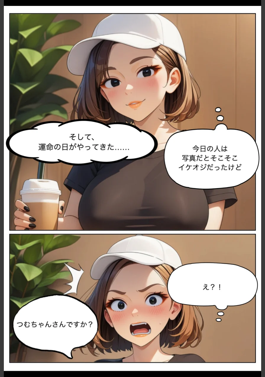 パパ活女子・中谷紬（24）がキモおじのデカチンに沼るまでの話。【棒消し修正版】 試し読み 4ページ