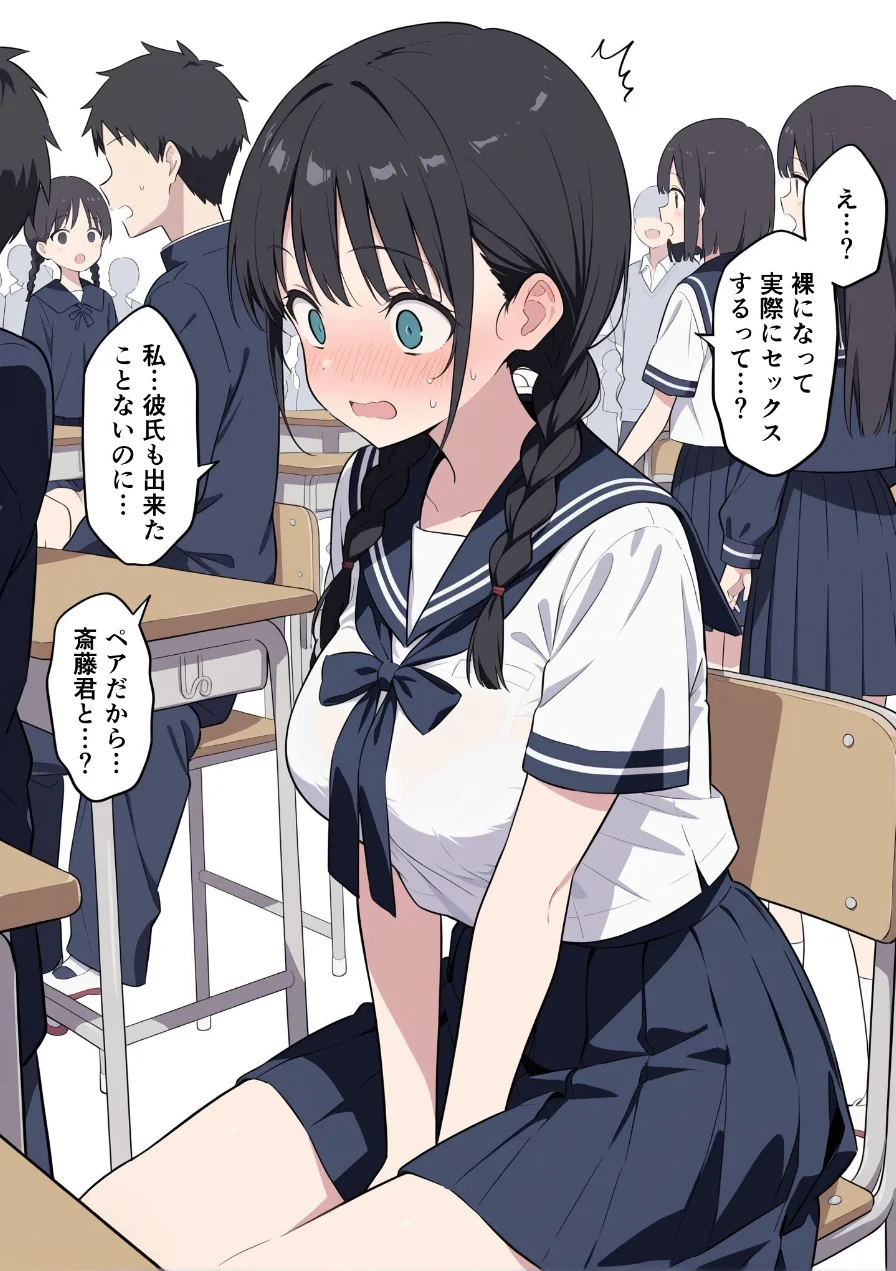 保健委員は実際にセックスしてもらいます【モザイク版】 試し読み 5ページ