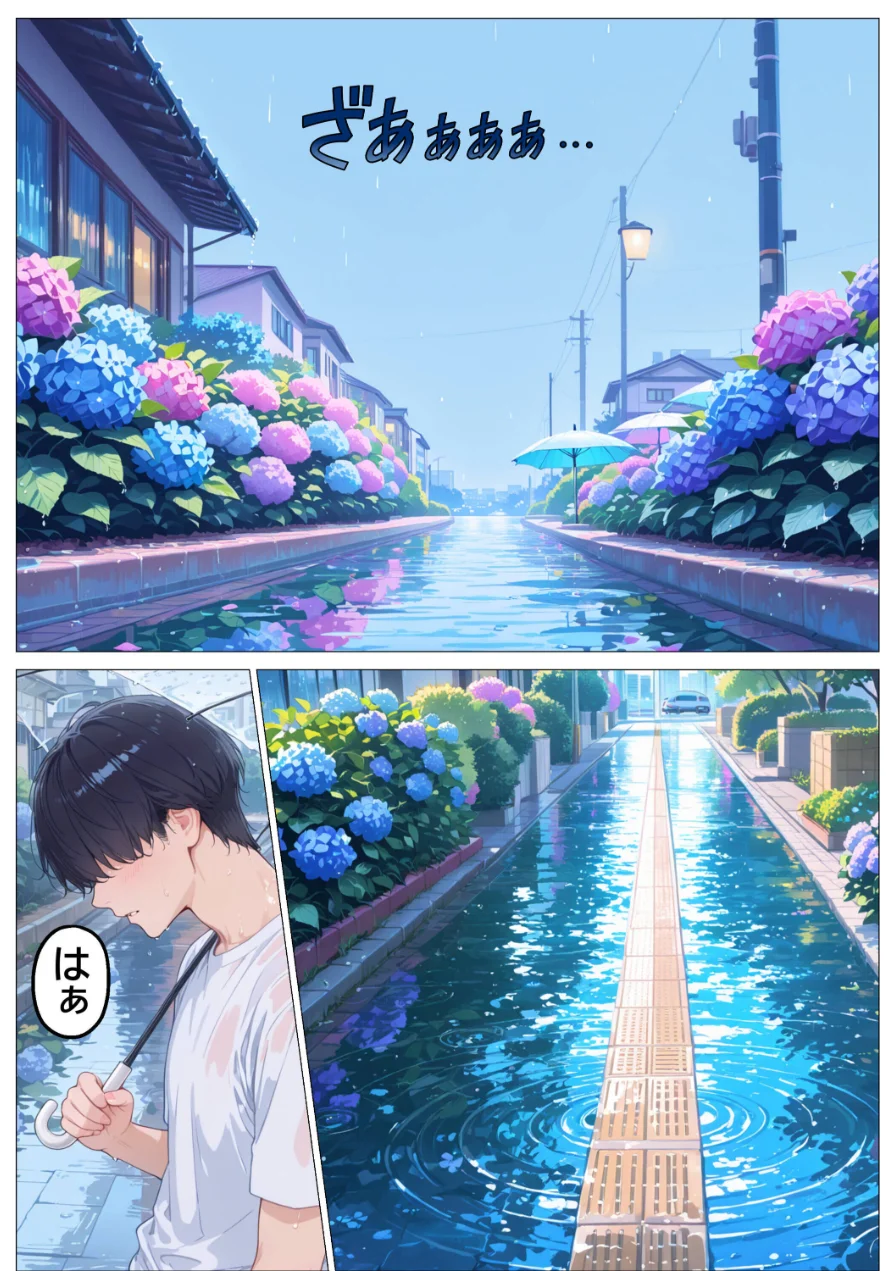 雨でびしょ濡れのバ先人妻を連れ込んで生ハメした話【モザイク版】 試し読み 8ページ