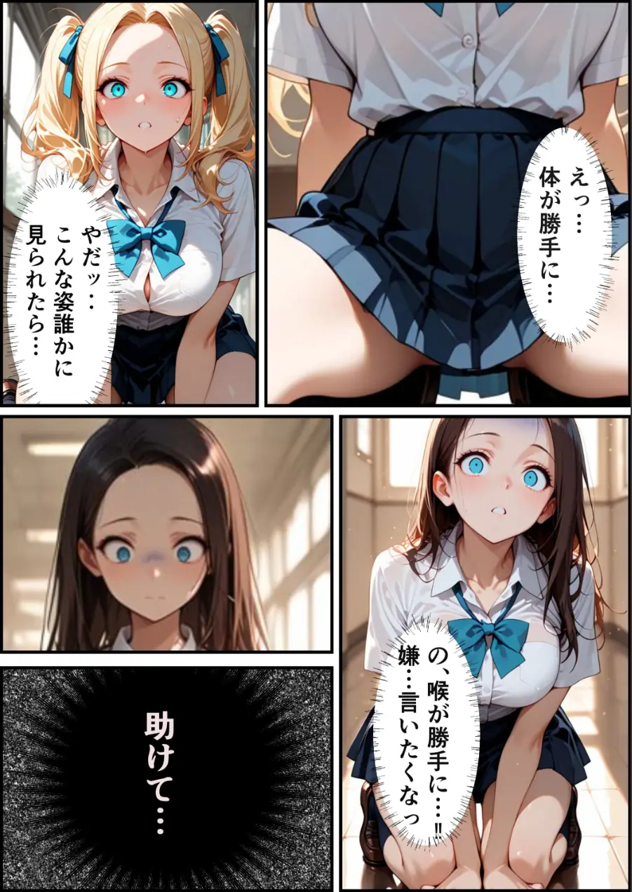 校則改変アプリ〜ゴミ扱いしてた俺の肉棒で女王たちがメス堕ち【モザイク版】（単話） 試し読み 14ページ